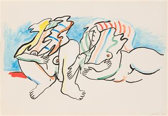 HORST ANTES (1936 - , GERMAN) Die Odysse des Homer and Touristinnen.